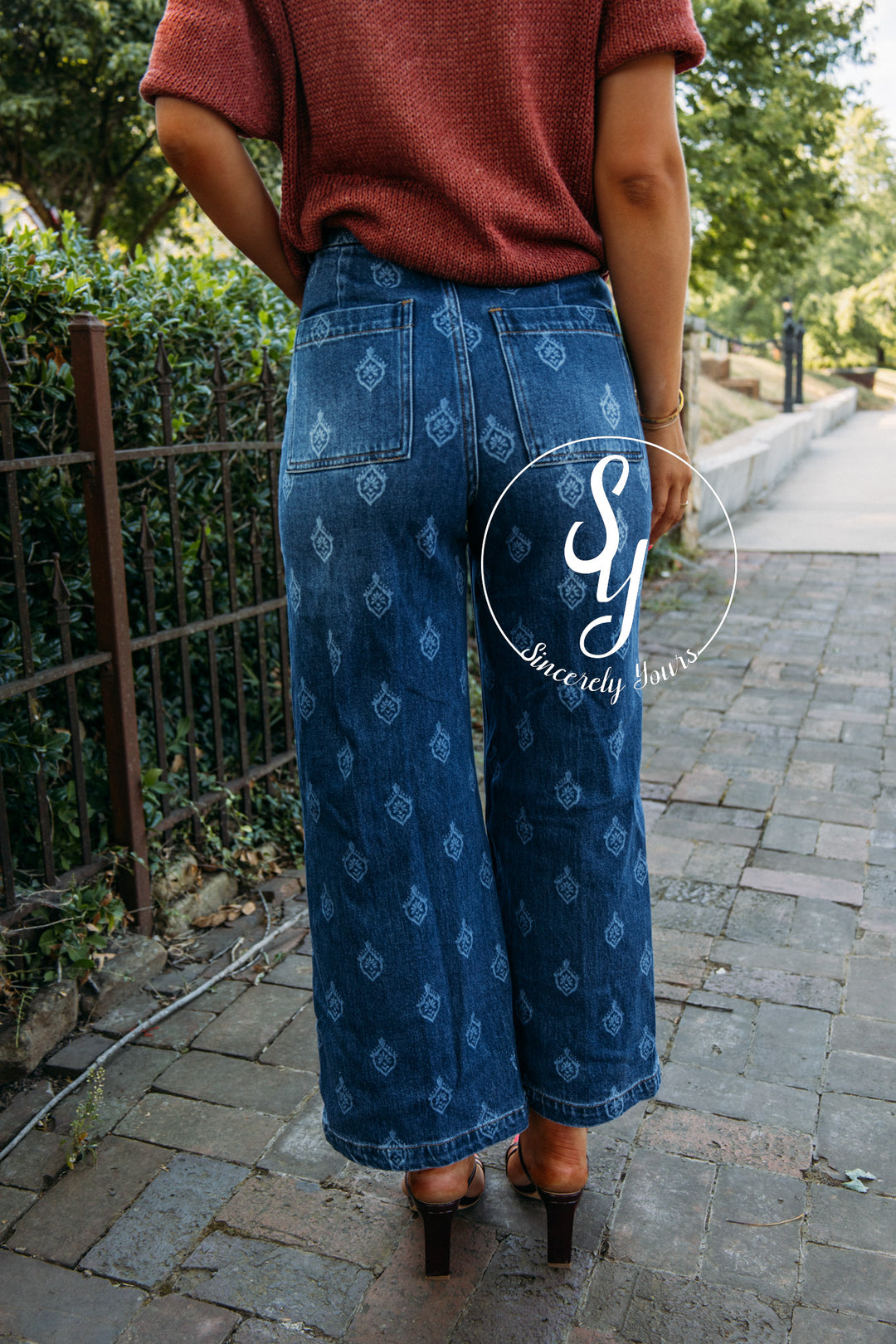 Dear John: Audrey Denim- Tulip Crest