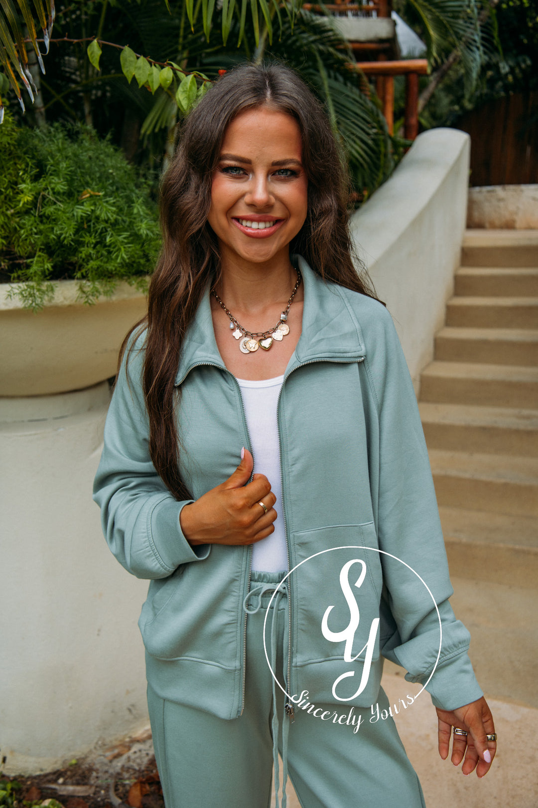 Best Of The Season Jacket -Sage