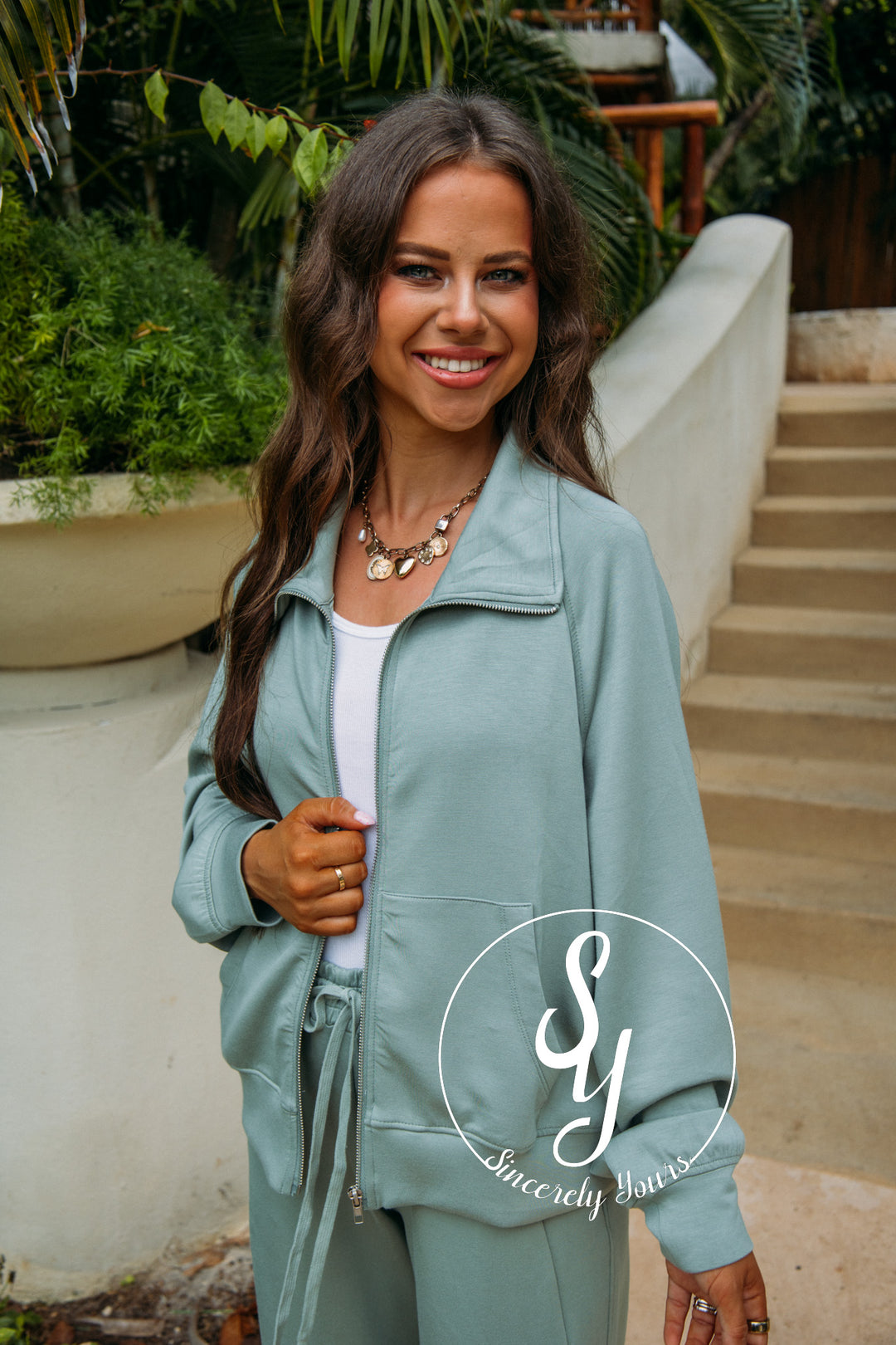 Best Of The Season Jacket -Sage