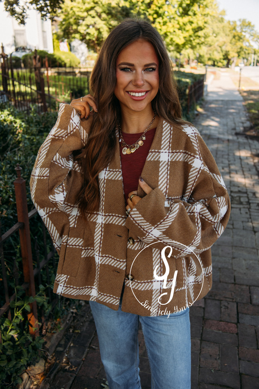 Fall Latte Jacket- Taupe