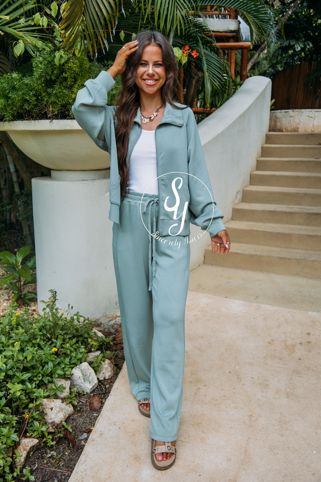 Looking Forward Pants - Sage