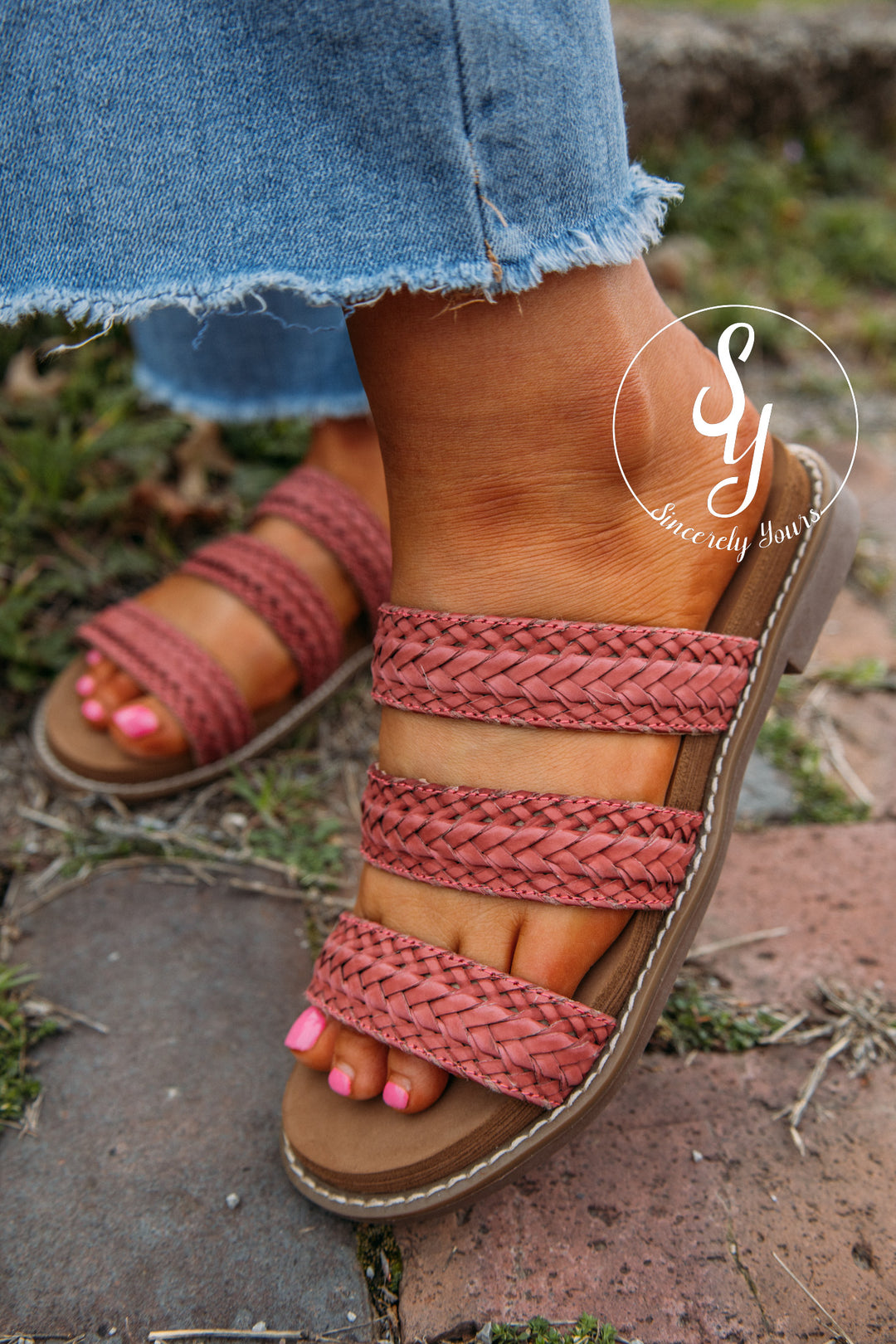 Sabbia Sandal - Red