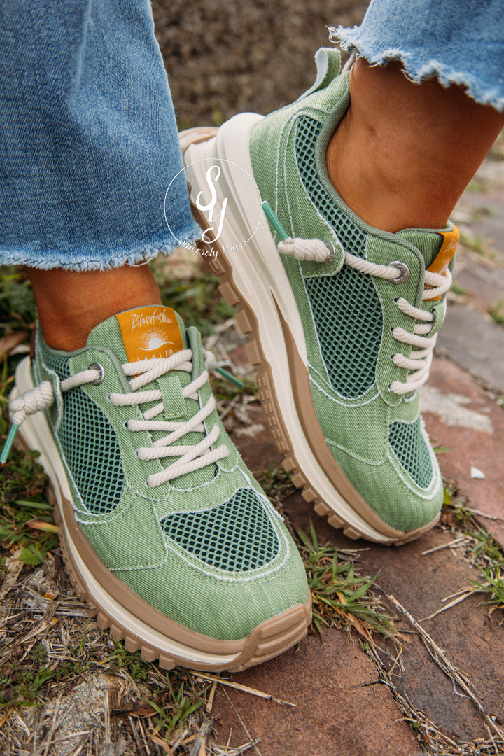 Meadow Feeling Sneaker - Green