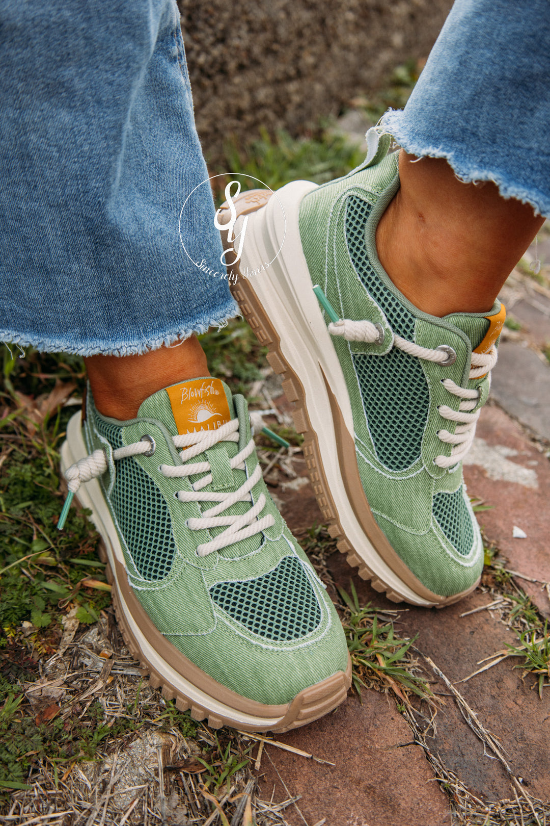 Meadow Feeling Sneaker - Green