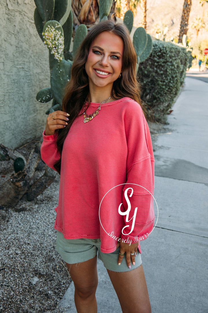 Picnic Date Top - Red