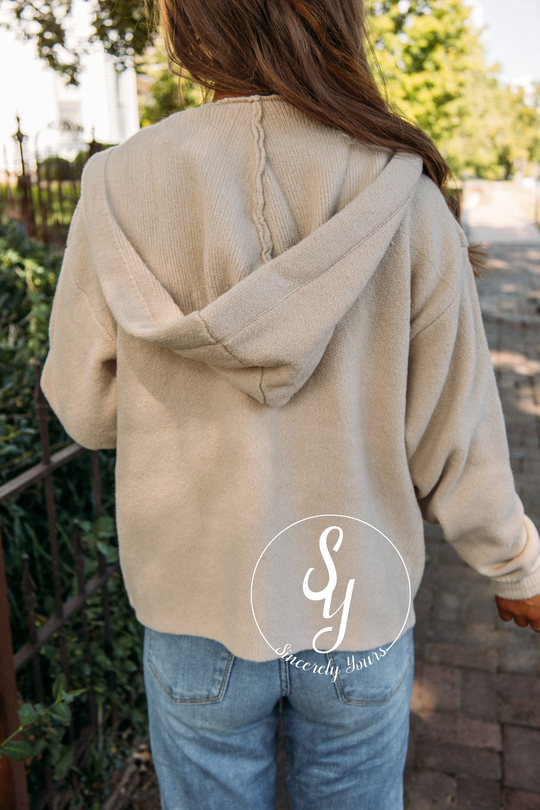 Embrace The Cozy Jacket- Oatmeal