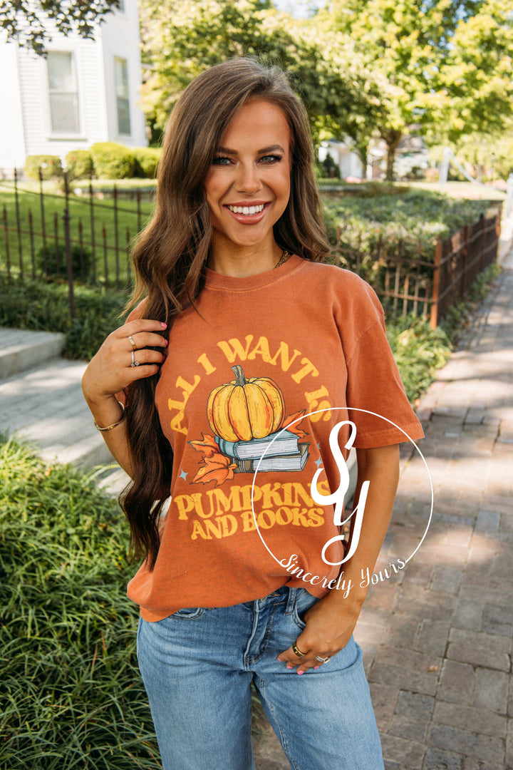 All I Want Is Pumpkins And Books- Yam