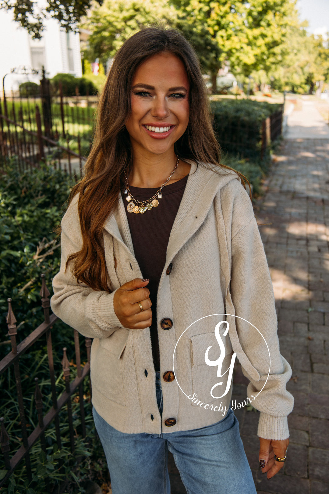 Embrace The Cozy Jacket- Oatmeal