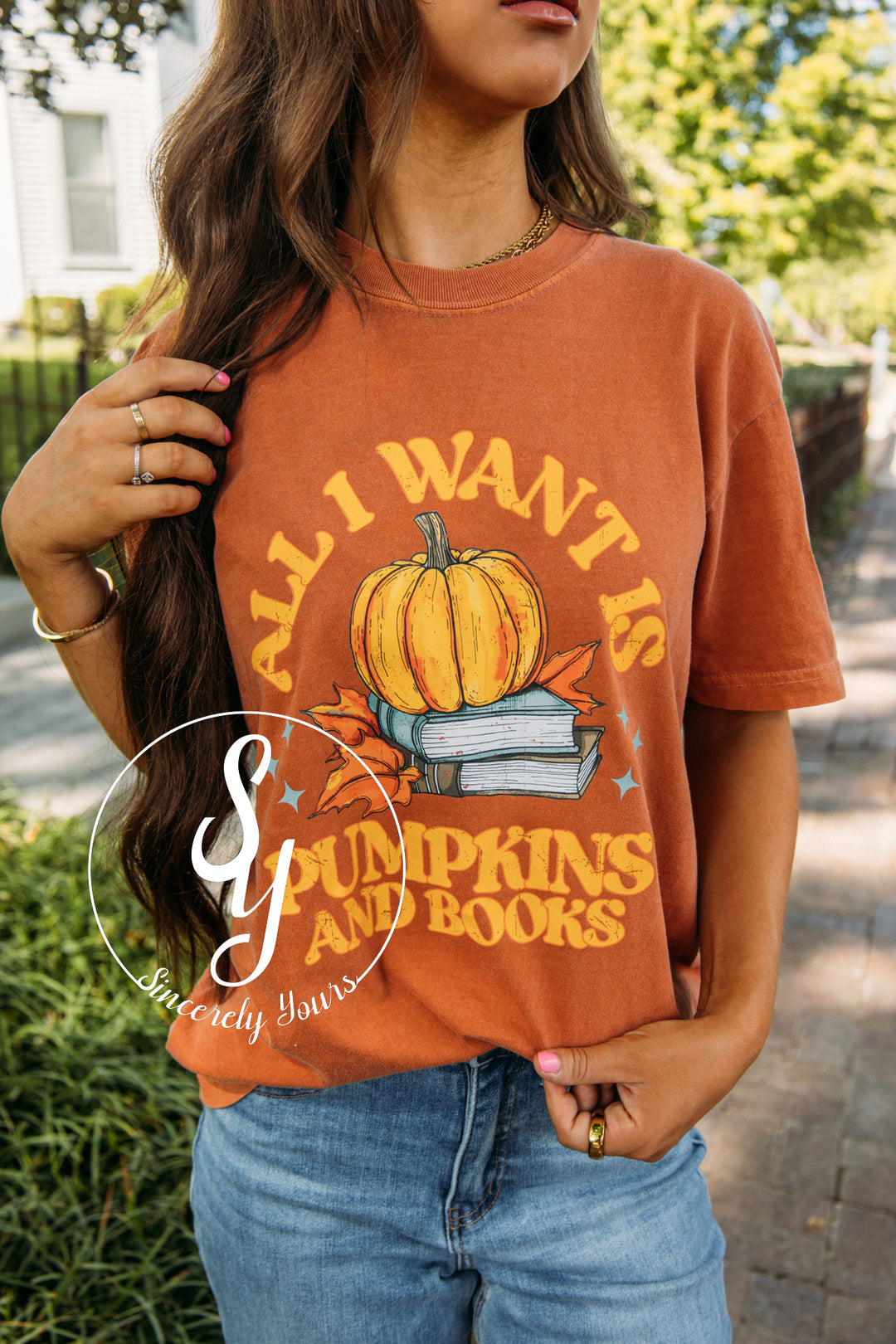 All I Want Is Pumpkins And Books- Yam