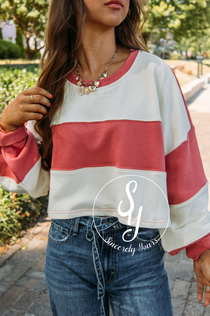 Shayla Top - Red Ivory