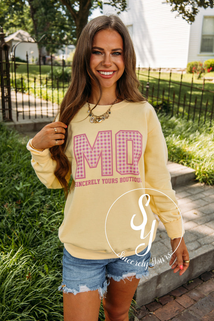 Sincerely Yours Crewneck - Butter