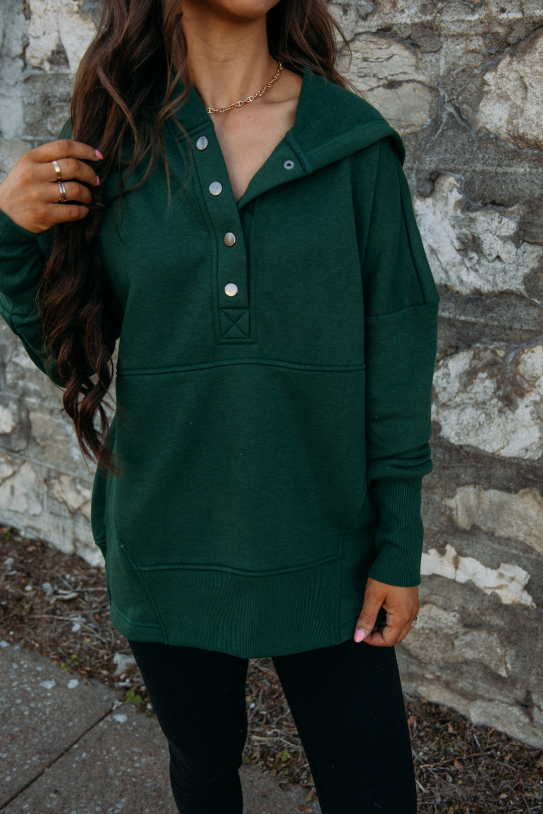 The Second Pullover - Dark Green