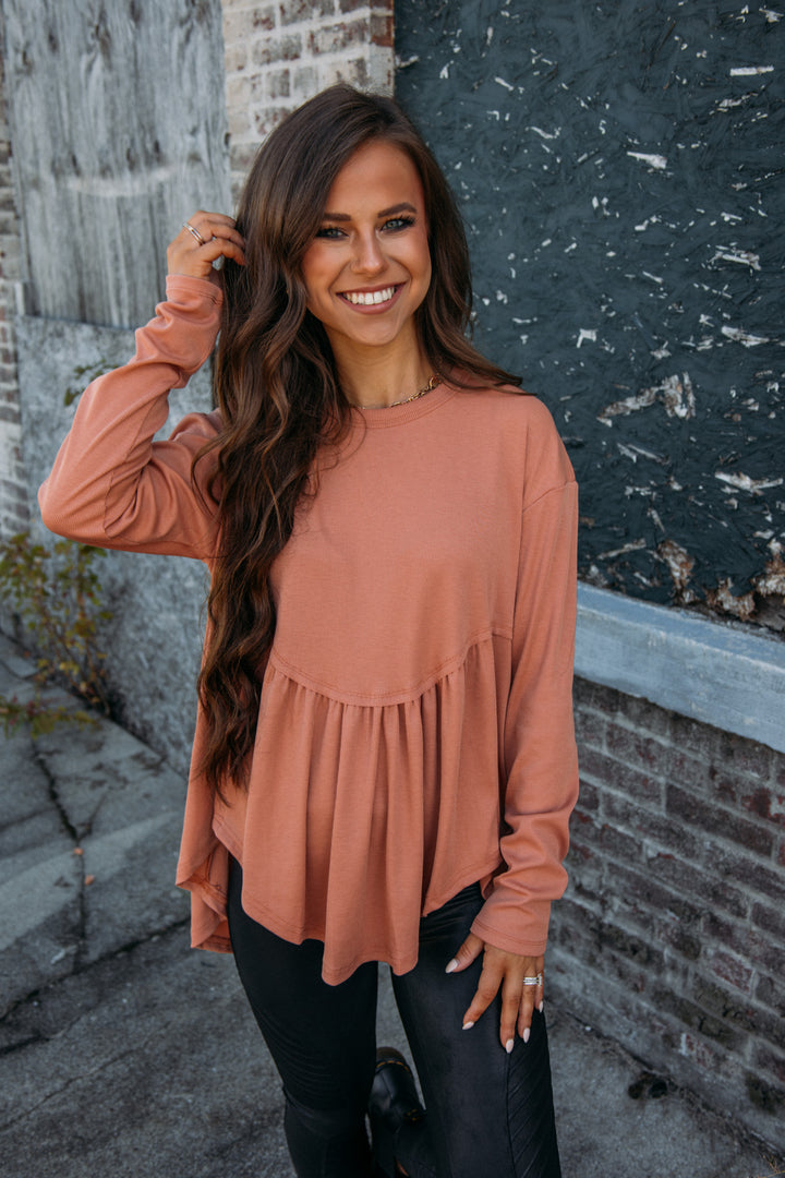 All My Heart Top - Coral
