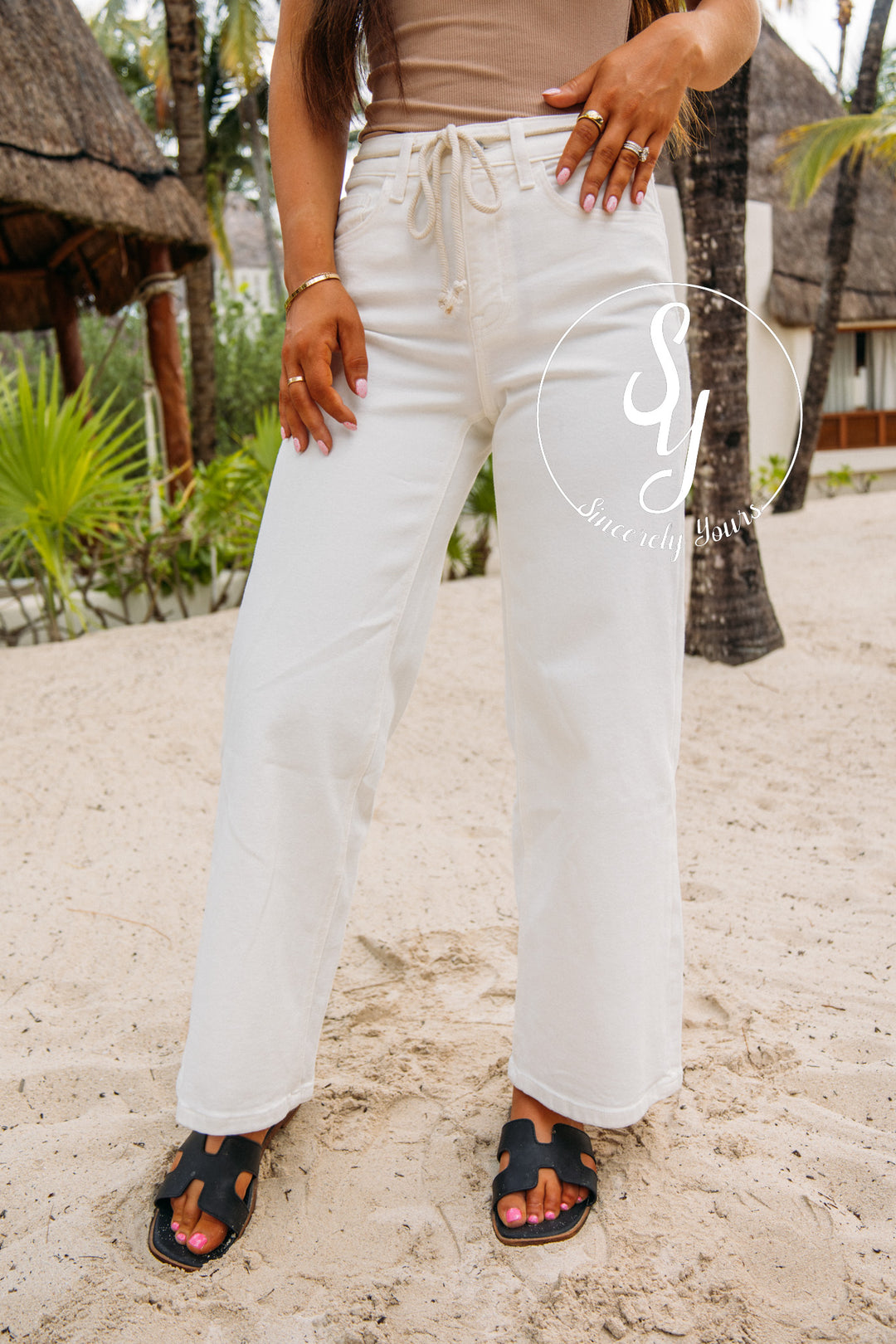 Pearl Denim - Optic White