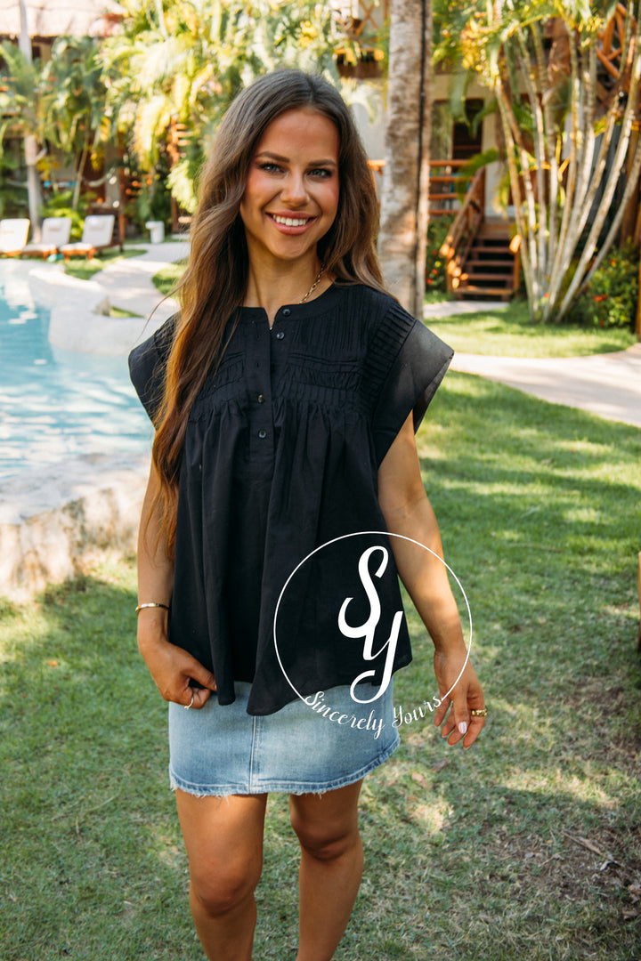 Becky Top - Black