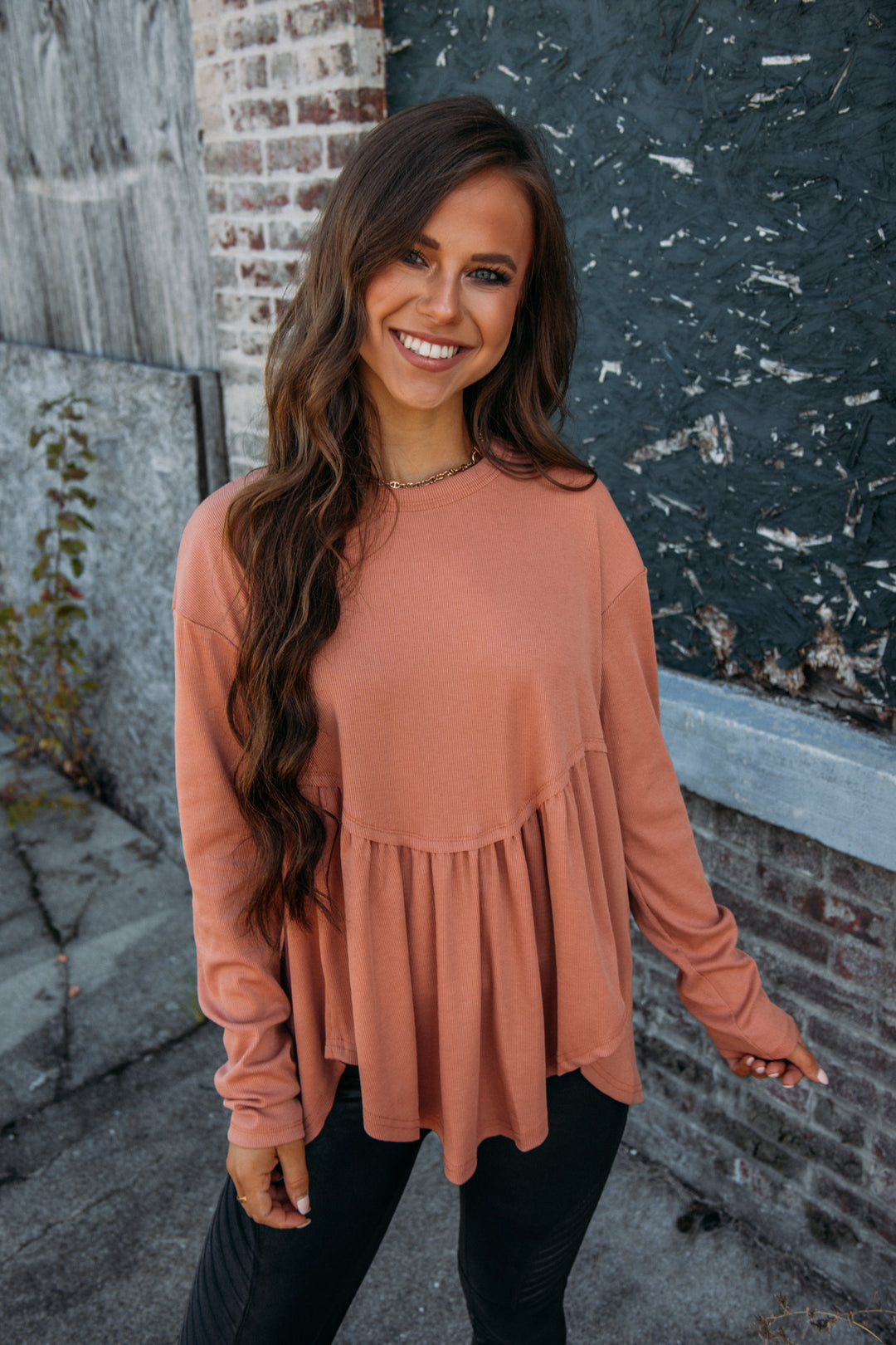 All My Heart Top - Coral