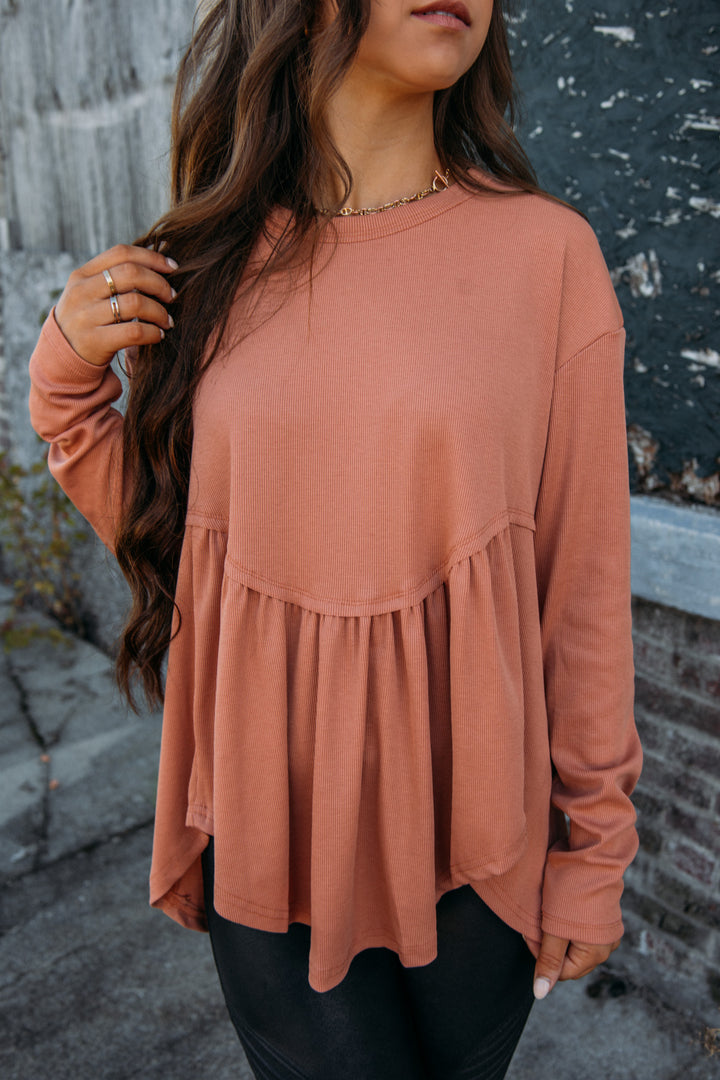 All My Heart Top - Coral