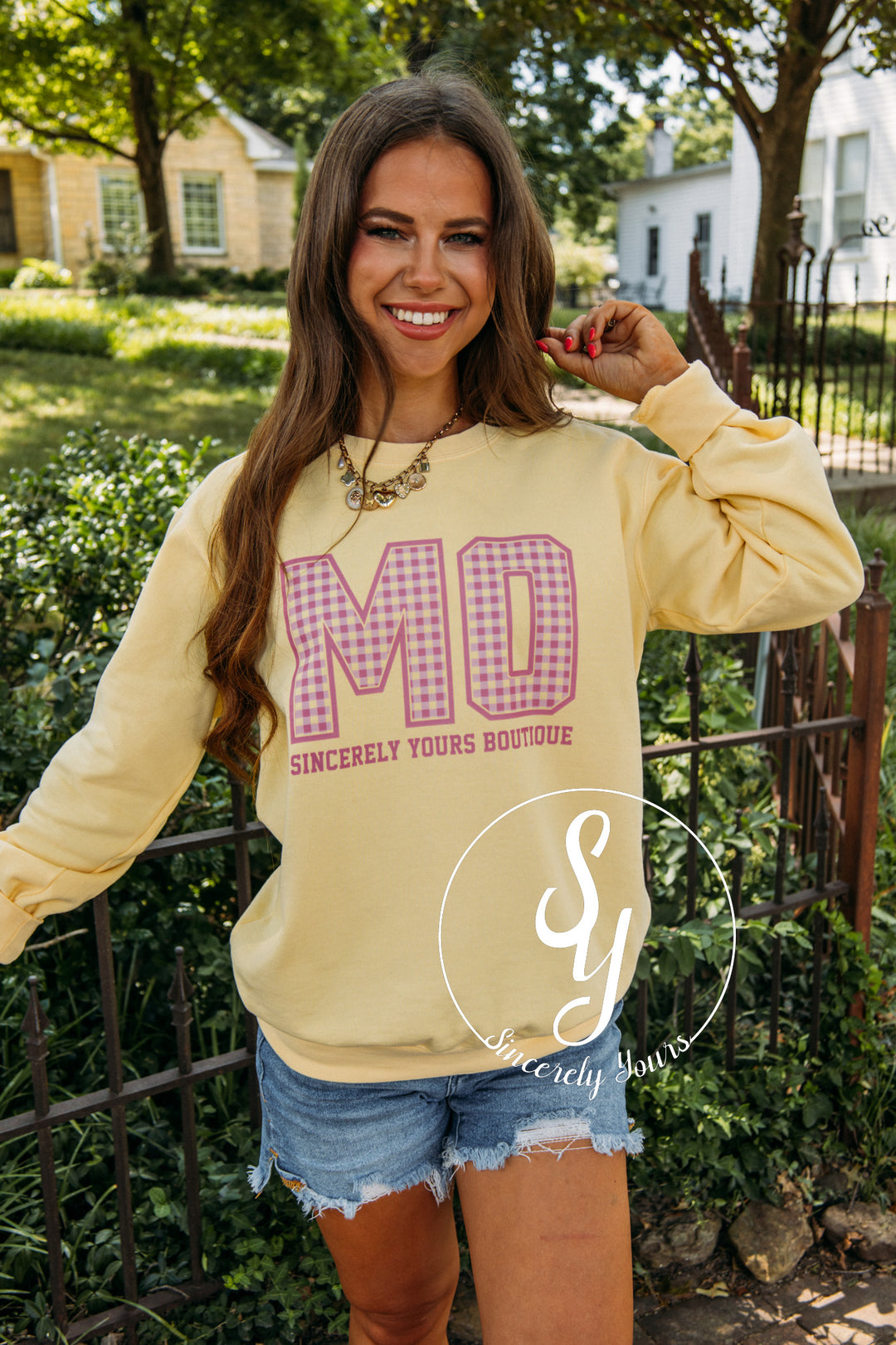 Sincerely Yours Crewneck - Butter