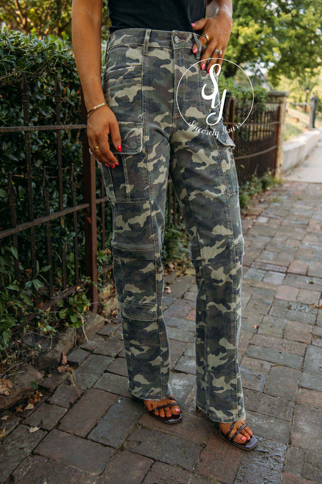 Cargo Life Denim- Camouflage – Sincerely Yours