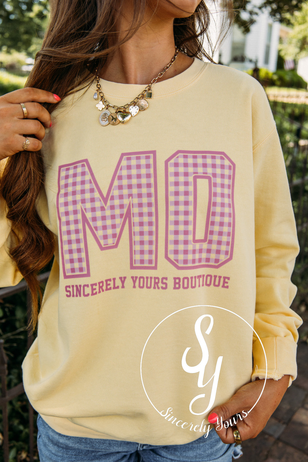 Sincerely Yours Crewneck - Butter