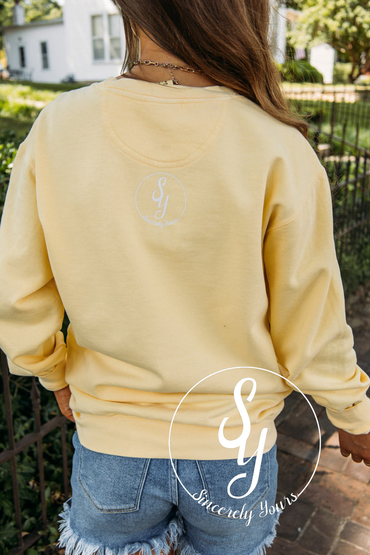 Sincerely Yours Crewneck - Butter