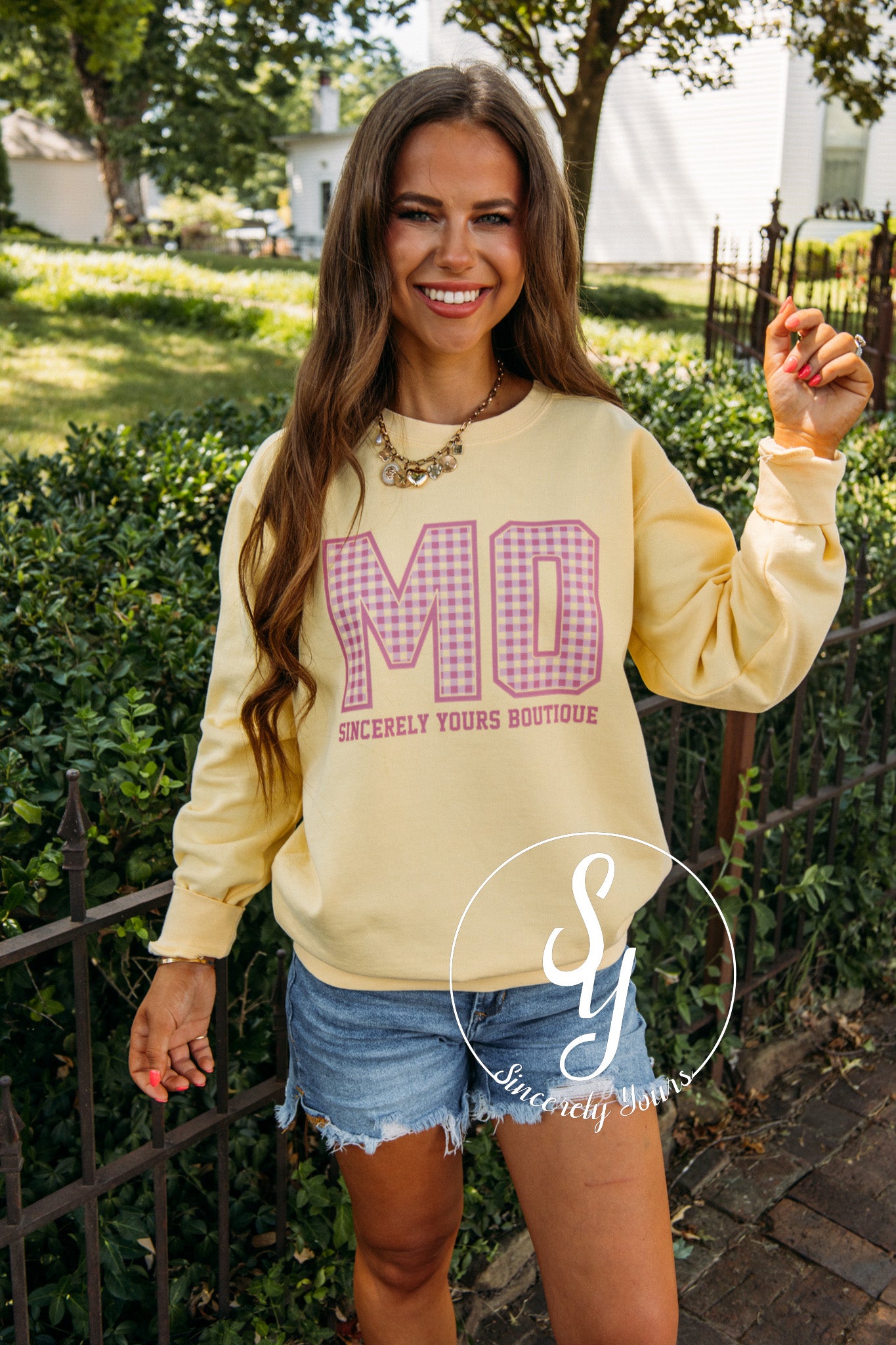 Sincerely Yours Crewneck - Butter