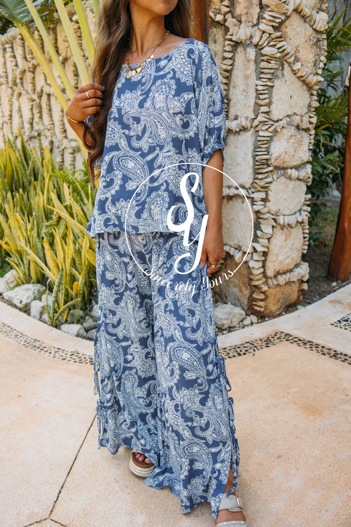 Tuscany Vibe Set- Denim