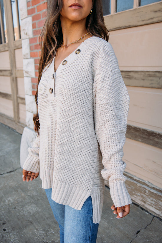 A Minute More Sweater - Oatmeal
