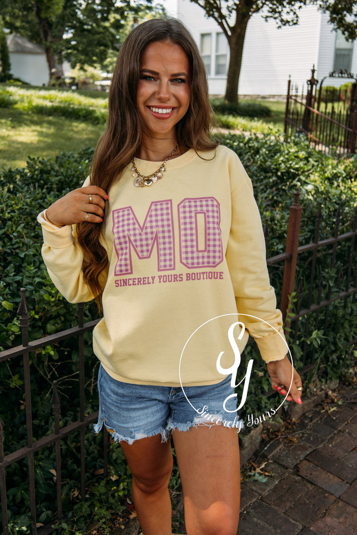 Sincerely Yours Crewneck - Butter