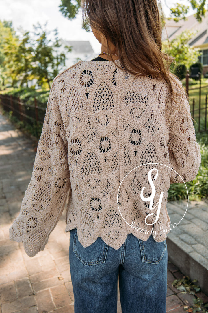 Cabin Comfort Cardigan- Mocha