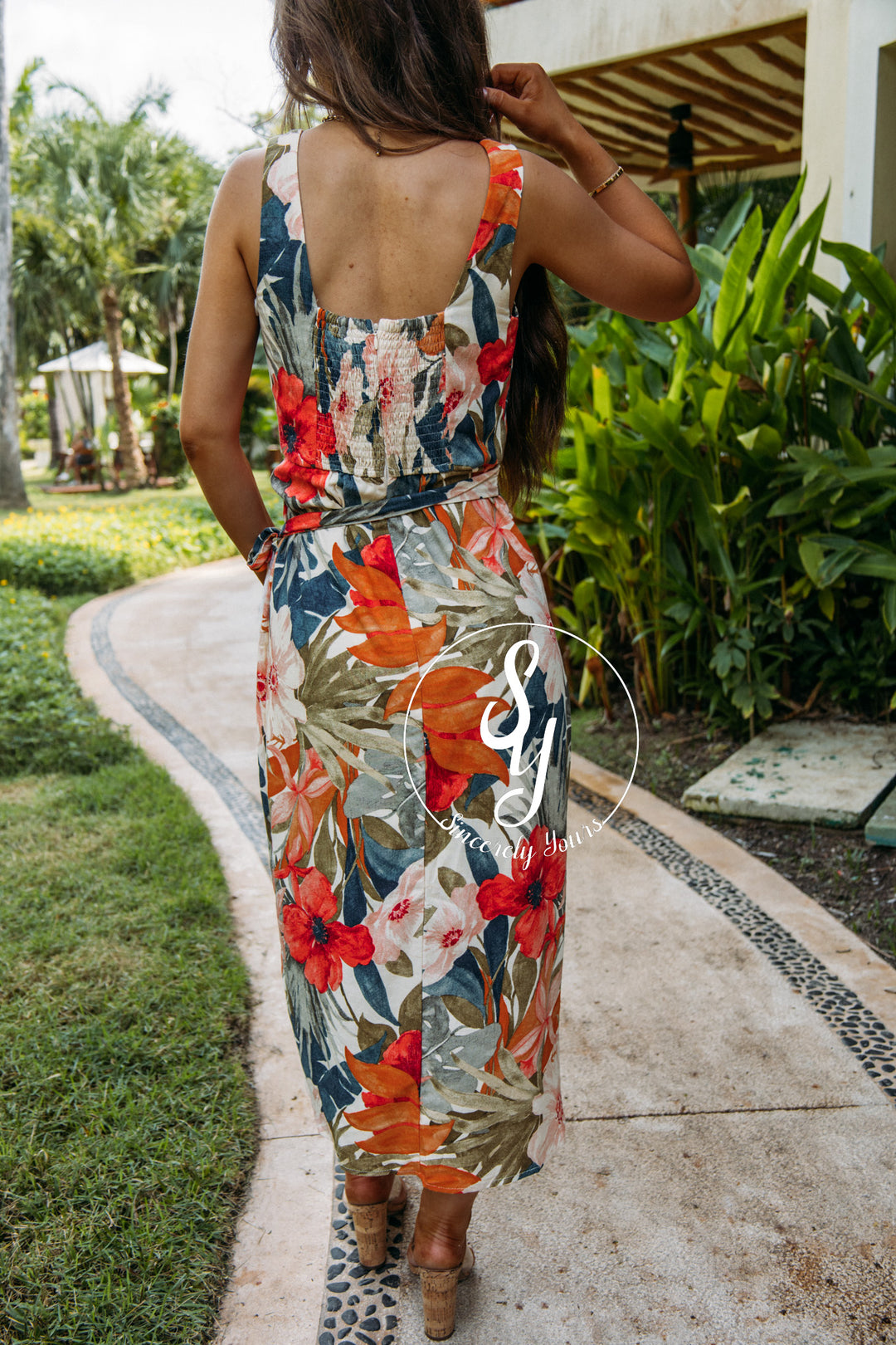 All The Dates Dress - Botanic Fresco