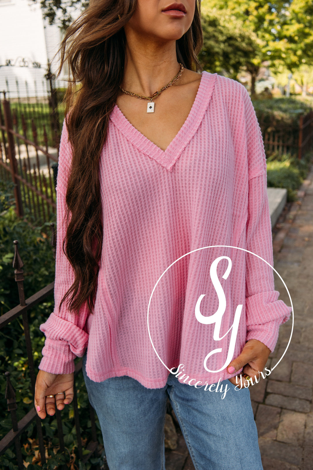 Simply Pink Top - Rose Pink