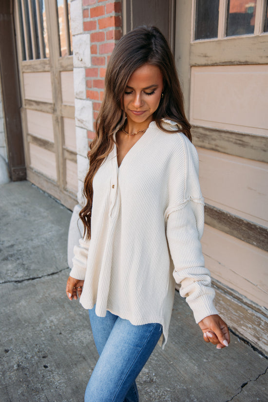 Repetition Top - Cream