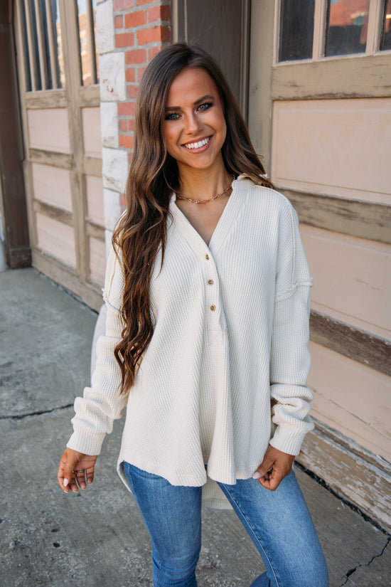 Repetition Top - Cream