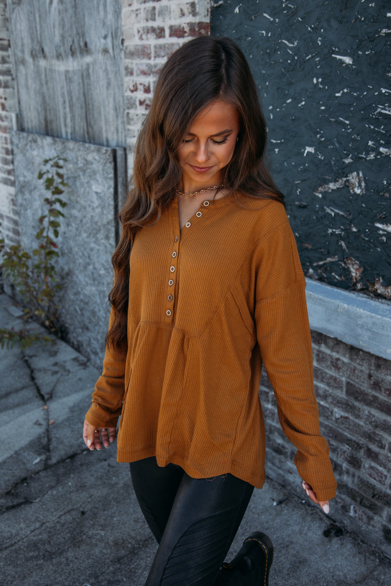 Sweet Symphony Top - Camel