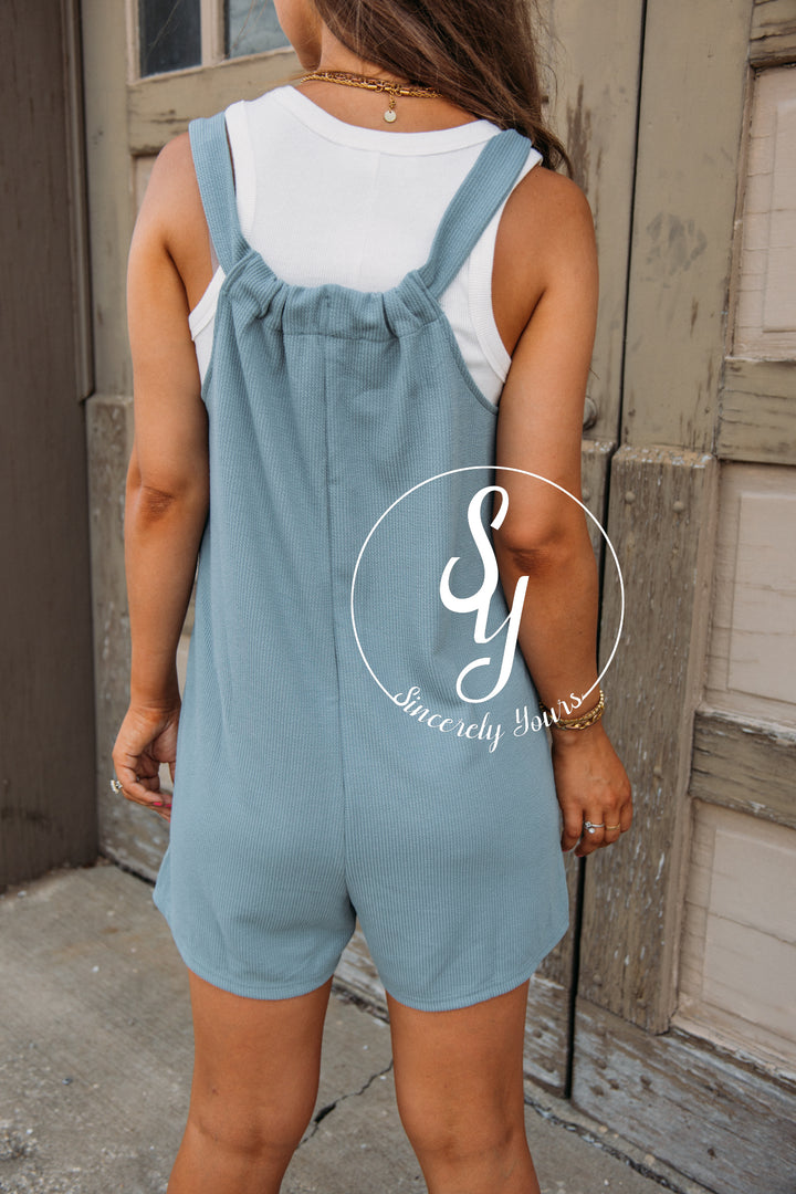 By the Shade Romper - Sage