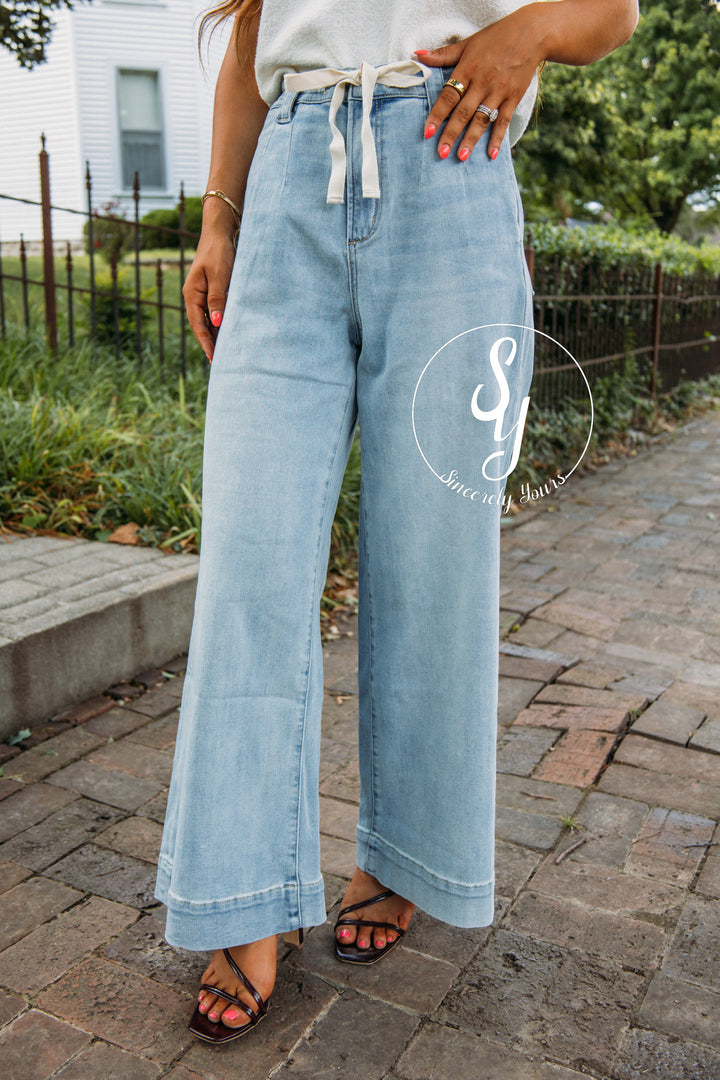 Give It A Tie Denim- Denim
