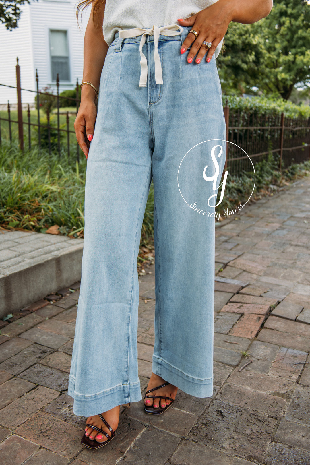 Give It A Tie Denim- Denim