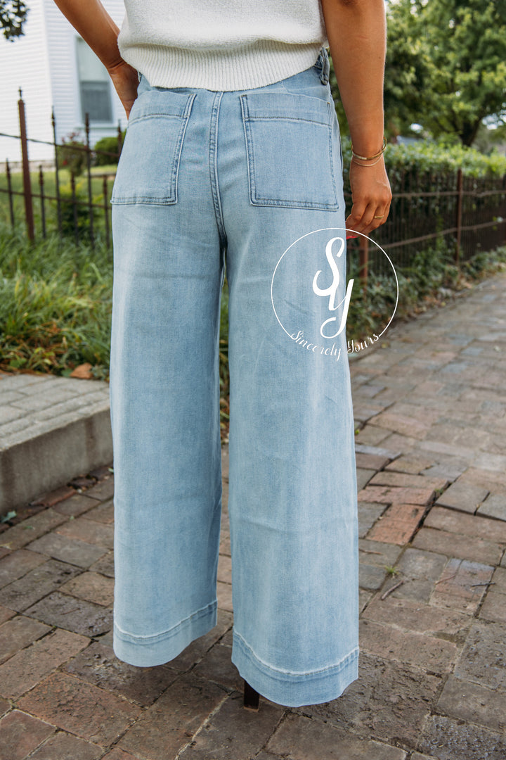Give It A Tie Denim- Denim