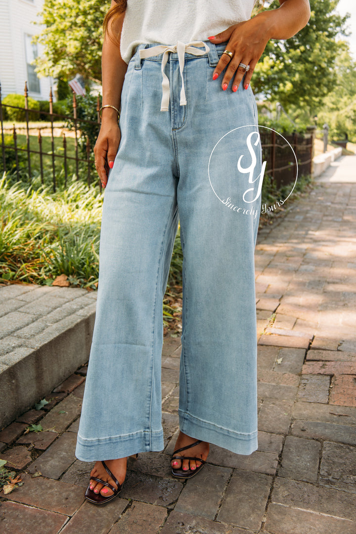 Give It A Tie Denim- Denim