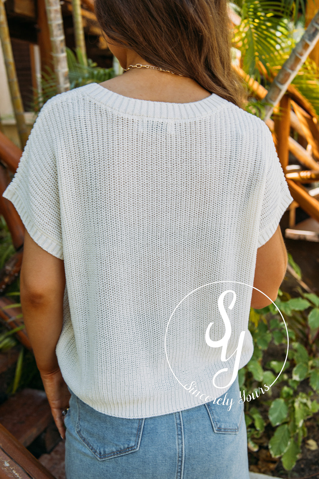 Everbloom Top- Cream