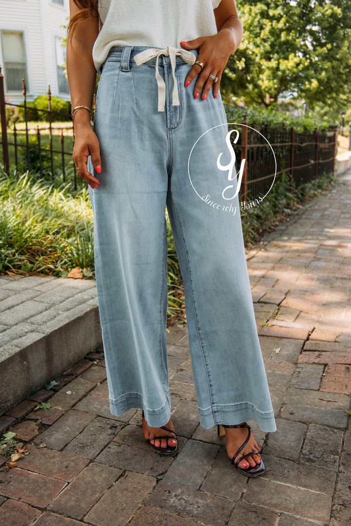 Give It A Tie Denim- Denim