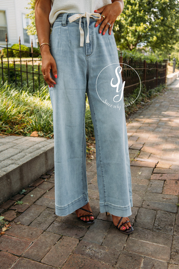 Give It A Tie Denim- Denim