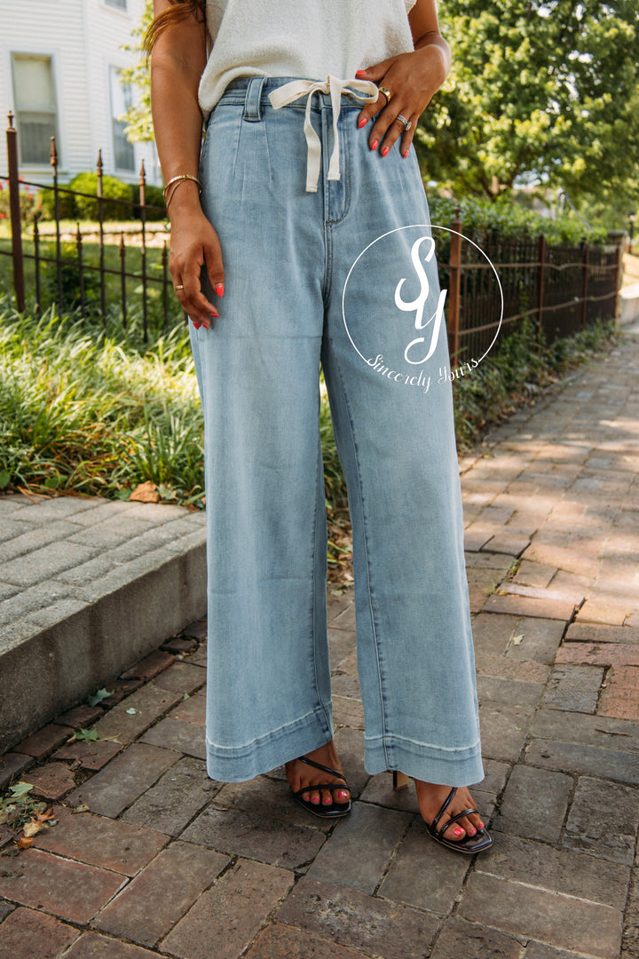Give It A Tie Denim- Denim