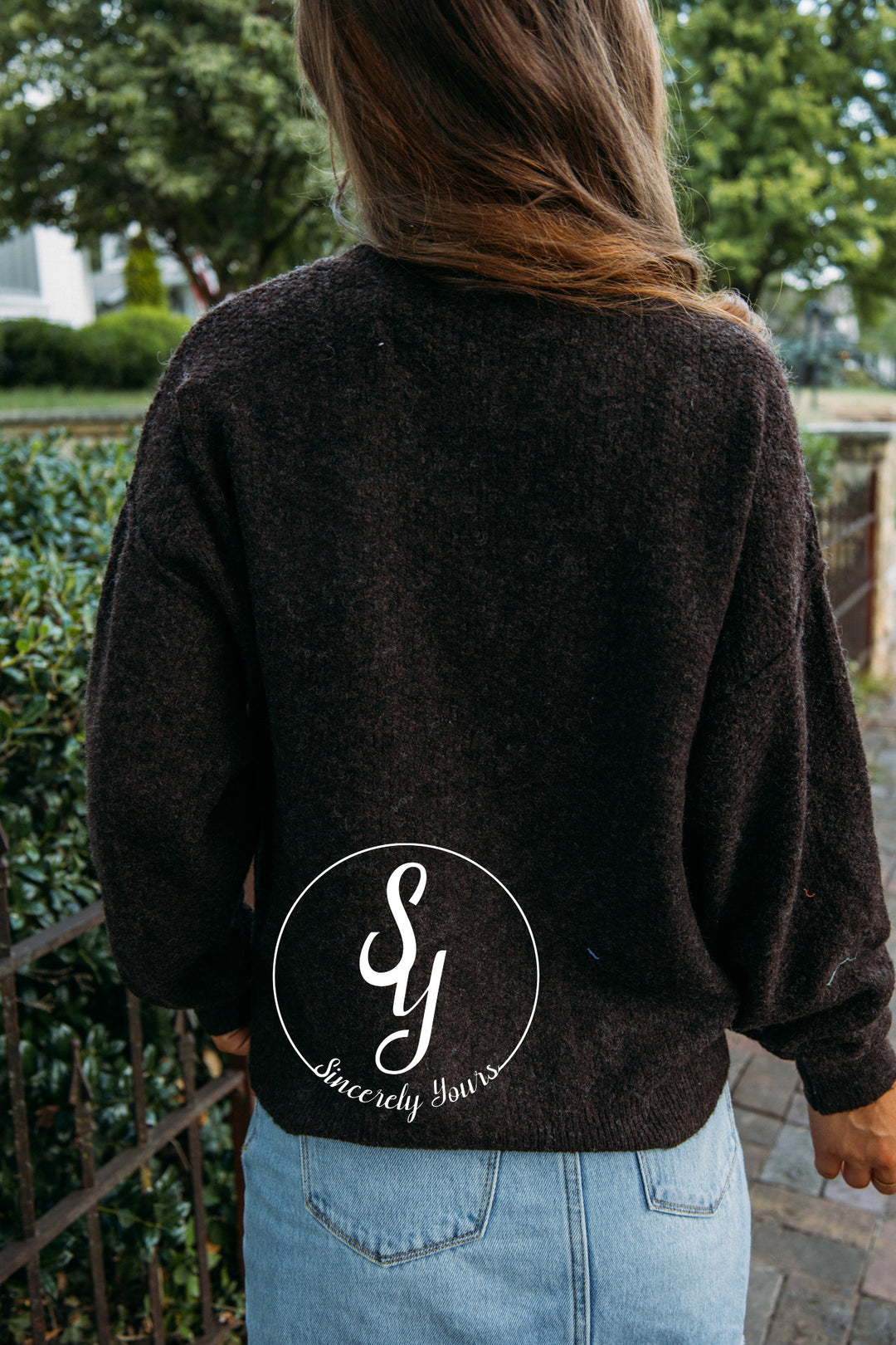 Chilly Nights Sweater- Brown