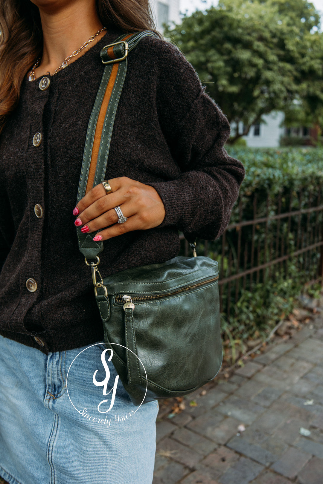 Ember Bag- Forest Green