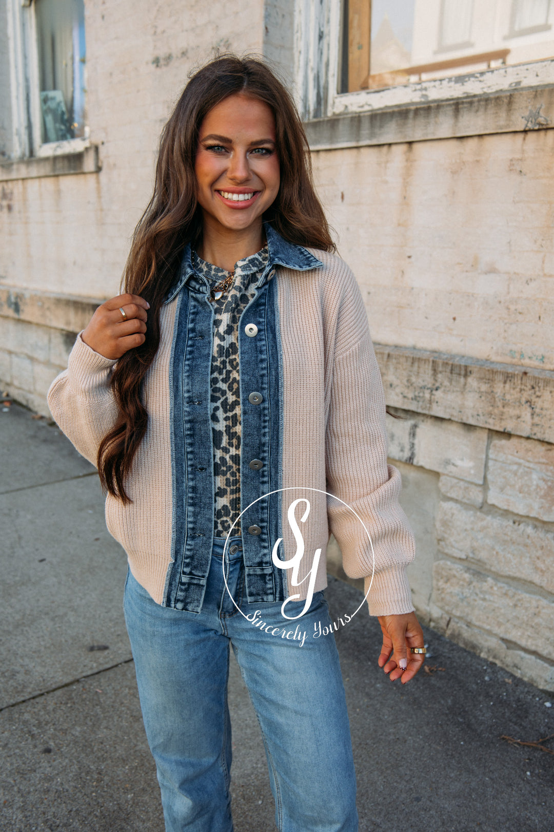 Feeling Preppy Cardigan - Beige