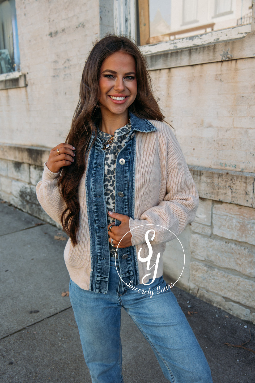 Feeling Preppy Cardigan - Beige