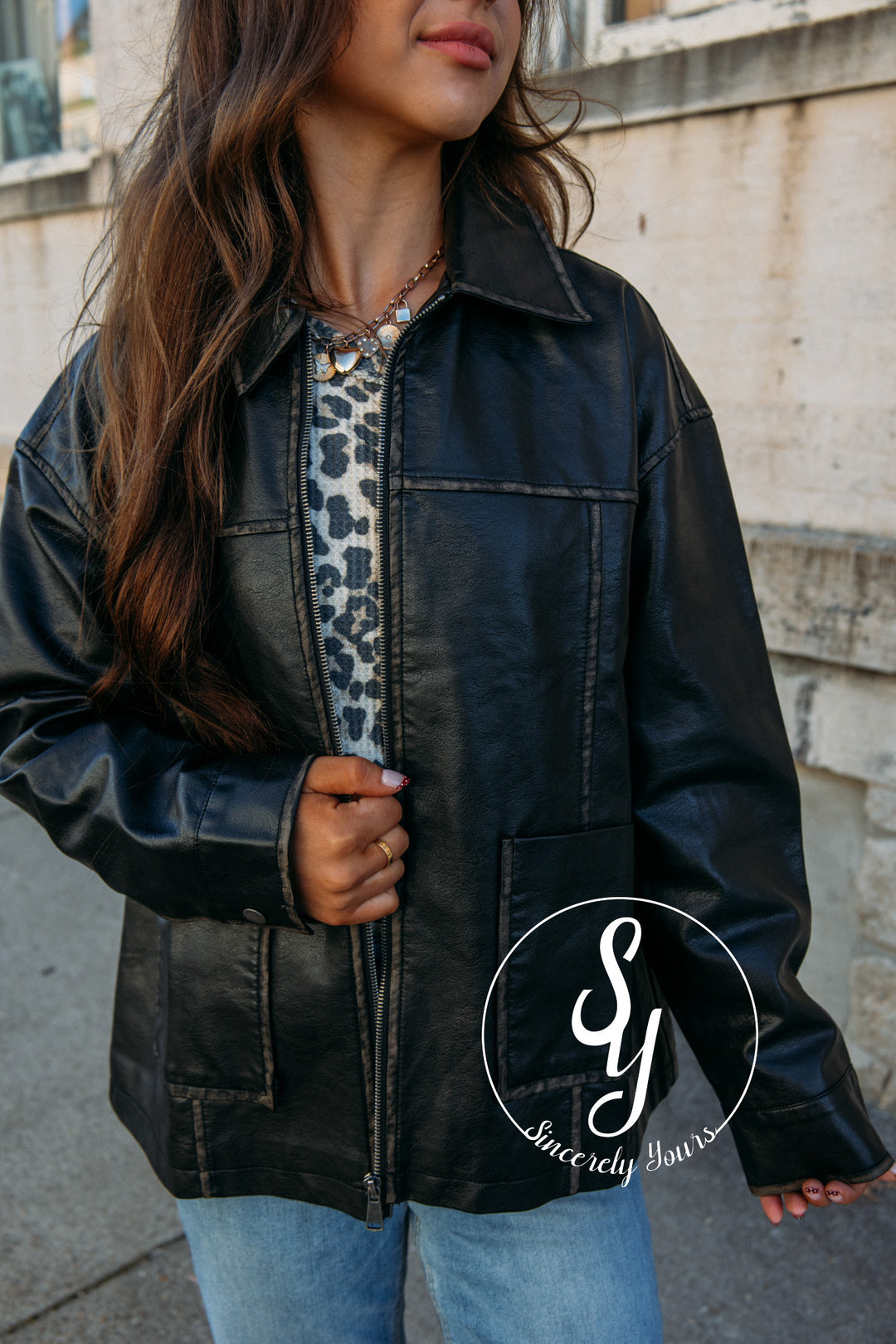 Train For It Jacket - Black