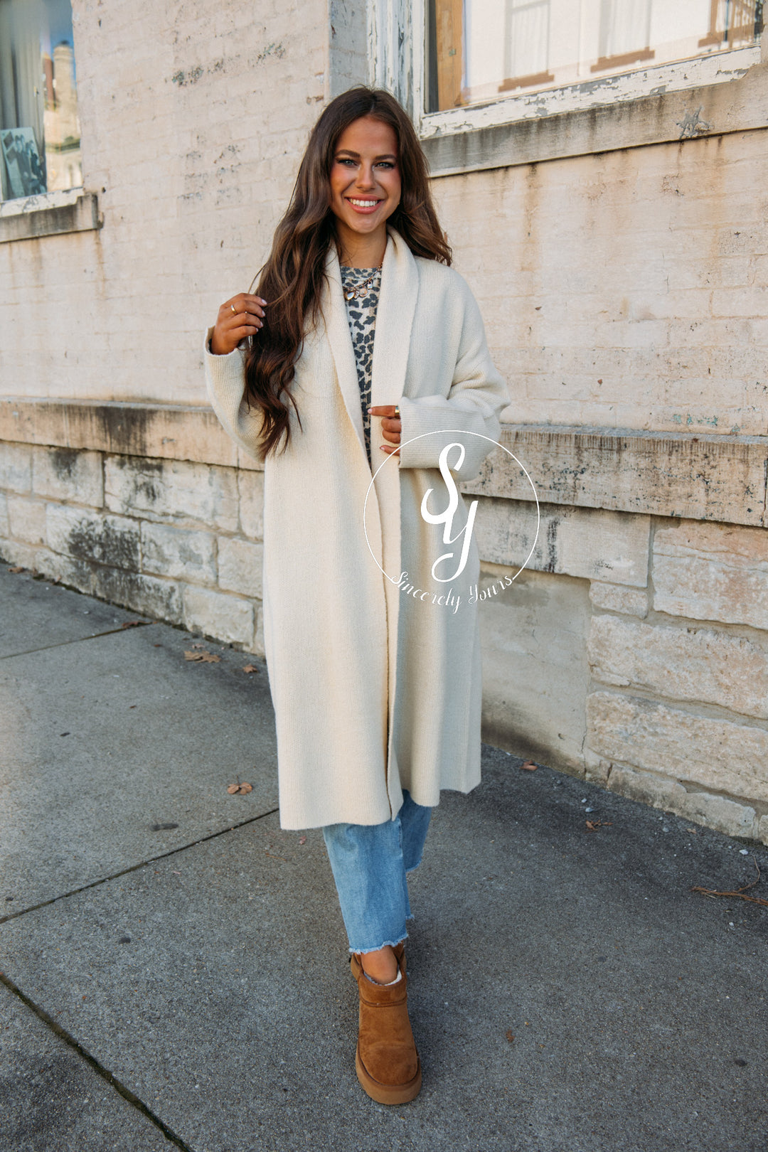 Warm Wishes Cardigan - Alpaca